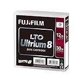 FujiFilm 16551221 LTO8 Ultrium 12TB Fita De Armazenamento Com Estojo
