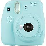 Fujifilm Câmera Instantânea Instax Mini 9 Azul Gelo 6 7 X 12 7 X 12 6 Cm Instax Mini 9 Azul Gelo
