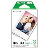 Fujifilm INSTAX Mini Filme Instantâneo Pacote Com 2 20 Folhas Branco Para Câmeras Fujifilm Mini 8 E Mini 9 Modelo 4332059078