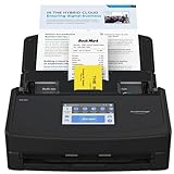 Fujitsu ScanSnap IX1600 Deluxe Scanner De Documentos Duplex Colorido Com Adobe Acrobat DC Pro Para Mac E PC  Preto