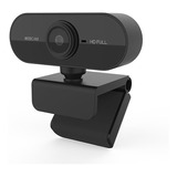 Full Hd 1080p Webcam Usb Mini Câmera De Visão 360  Microfone Cor Preto