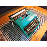 Funcionando Máquina De Escrever Olivetti Studio 45