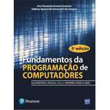 Fundamentos Da Programação De Computadores Algoritmos Pascal C C E Java Capa Comum Pearson Universidades 3a Edição
