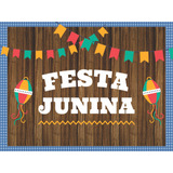 Fundo Fotográfico Cenário Festa Junina Em