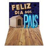 Fundo Fotográfico Dia Dos Pais Pet Shop Tecido 1 75x1 20 V
