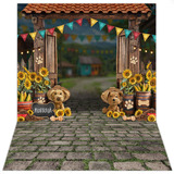 Fundo Fotográfico Festa Junina Pet Tecido 1 2x1 7 Pet 135