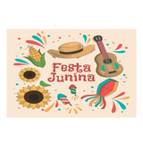 Fundo Fotográfico Festa Junina São João 3 0x2 0m Sem Emenda