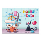 Fundo Fotográfico Pet Shop Banho E Tosa 1,75x2,50 Pn-0937