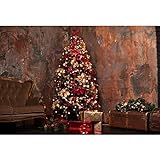 Fundo Fotográfico Tecido árvore Natal Rustica 2 2x1 5mp1780