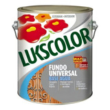 Fundo Preparador Base Água Metais E Madeiras Lukscolor 3 6l