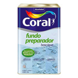 Fundo Preparador Base Agua Parede Lata 18 Litros Coral Cor Incolor