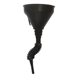 Funil Preto De Plastico Flexível Para Óleo Com Filtro