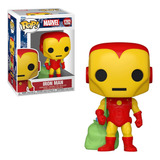Funko Pop Marvel Holiday Natal Iron Man 1282