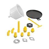 FUNOMOCYA 1 Conjunto Funil Anticongelante Funil De Refrigerante Derramado Funil De Radiador à Prova De Derramamento Kit De Enchimento De Refrigerante Plástico Carro Ferramentas Para Reparar