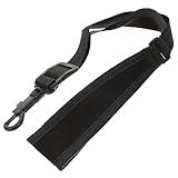 FUNOMOCYA Cinto De Saxofone Com Gancho Cinto De Clarinetes Alça De Pescoço De Sax Alça De Saxofone Acolchoada Cinto De Gancho Ajustável Um Ombro Forro Bolsa Carteiro Cablagem