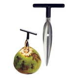 Fura Coco Furador Perfurador Manual Abridor Inox Reforçado 1