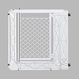 Furacão Pet Grade De Porta Extensor Furacaopet Branca