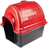 Furacão Pet Iglu Casinha De Plástico Para Cães- Vermelho- 4