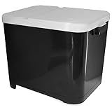 Furacão Pet Porta Ração Preto Para 15 Kgs -