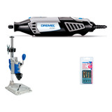 Furadeira De Bancada Dremel 4000 Jogo De Brocas Titânio Nf