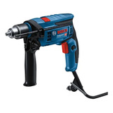 Furadeira De Impacto Bosch 1 2 Gsb 13 Re 750w Professional Cor Azul 127v