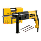 Furadeira De Impacto Martelete Rotativo Sds Plus 650w 3j Autoreverso Voltagem 220v Mr650 Hammer