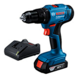 Furadeira E Parafusadeira De Impacto 1 2 Gsb 183 Li 18v Com Carregador Bivolt E Bateria Bosch Gsb 183li 1 Bat