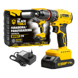 Furadeira E Parafusadeira De Impacto Brushless A Bateria 21v Tb 21b The Black Tools