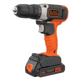 Furadeira E Parafusadeira Sem Fio Black decker Modelo Bcd702c1 Ferramenta Profissional Com Mandril De 10mm 600 Rpm Laranja 110 220v