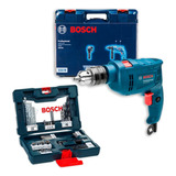 Furadeira Impacto Bosch Gsb 550 550w C maleta Kit 41 Acs