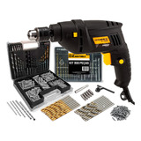 Furadeira Martelete Elétrica De 10mm 220v 550w Gyfi1000 Hammer Com Jogo De Brocas Bits E Buchas 300 Peças