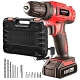Furadeira Parafusadeira 3-8- A Bateria 12 Volts C-maleta E Acessórios - FPF-06M - Mondial -110V-220V-