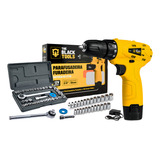 Furadeira Parafusadeira 3 8 Bat 12v Bivolt Soquete Cor Amarelo preto Frequência 60 110v 220v