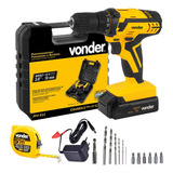 Furadeira parafusadeira A Bateria 12v Pfv012 C kit Vonder Bv