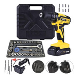 Furadeira Parafusadeira Bat Vonder 12v Pfv012 40 Soquetes