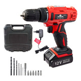 Furadeira Parafusadeira Bateria 12v C 13 Acess Worker Frequência 50 Hz 60 Hz 127v 220v