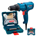 Furadeira Parafusadeira Elétrica 3 8 400w Gsr7 14e Bosch Kit 110v