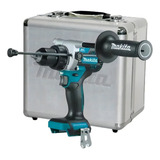 Furadeira Parafusadeira Makita Dhp486 Maleta S Bateria Cor Azul petróleo 18v