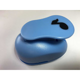 Furador Cortador Papel E Eva 16mm Nota Musical Cor Azul