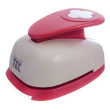 Furador De Papel Toke E Crie Max 3 Fma036 Forminha Para Doc Cor Rosa