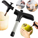 Furador Perfurador De Cocos Manual Profissional Aço Inox