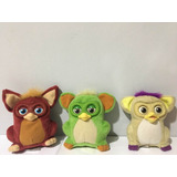 Furby 2 Bonecos Pelucia Mc Donald 2006 Conservados