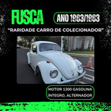 Fusca 1300 83 Raridade Carro De Colecionador Placa Preta
