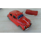 Fusca De Lata C Controle Estrela Antigo Raro Restaurar Imk1