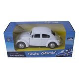Fusca Gl 1982 Miniatura De Ferro Colecionador Fricção Coleçã Cor Branco