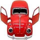 Fusca Miniatura De Metal Vermelho