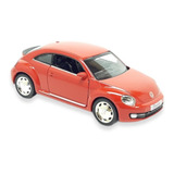 Fusca Novo New Beetle 2012 Miniatura Metal Fricção Rmz City
