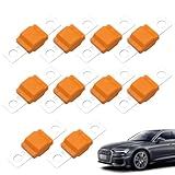 Fusíveis De Carro Fusível Midi 10X 30A Fusíveis De Alta Corrente Para Carros Pequenos Fusíveis De Substituição Automotiva 32V Fusível Midi Miniatura Kit De Fusíveis Automáticos Para Caminhões 