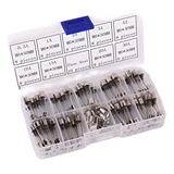 Fusível De Vidro 6x30 250v Kit C 72 Pçs Variados