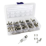 Fusível Fusíveis De Vidro 5x20 250v Kit Com 100 Pçs Variados